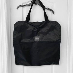 Azzaro Garment Bag Black Zip Up Travel Suit Dress Carrier
